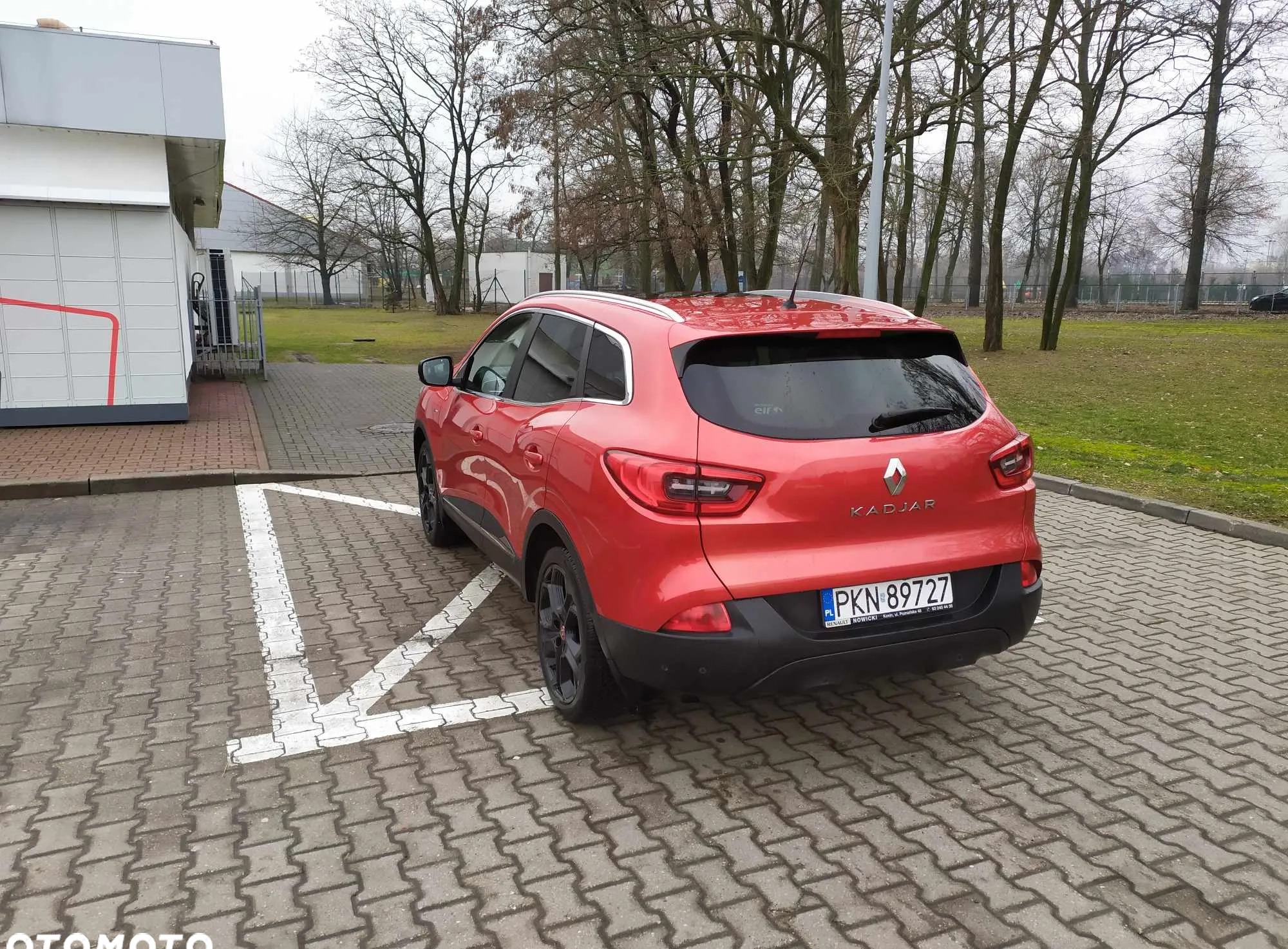 Renault Kadjar cena 56500 przebieg: 117993, rok produkcji 2016 z Konin małe 121